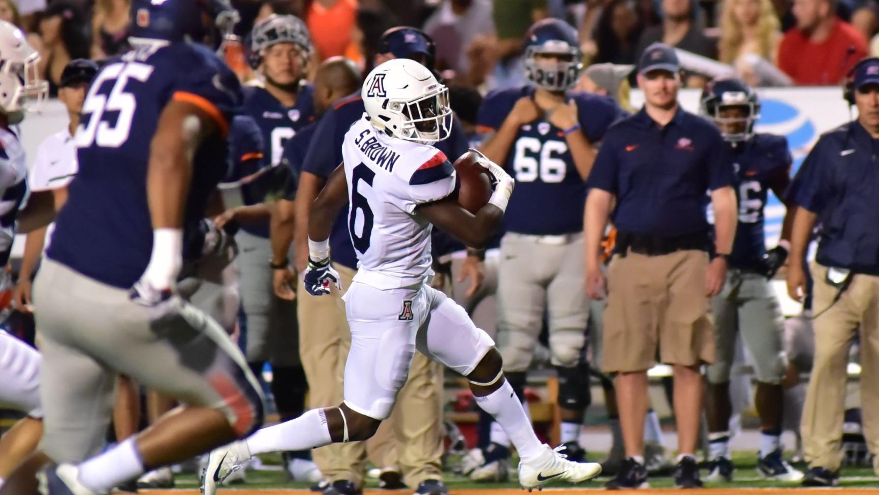 Shun Brown helped the Arizona Wildcats put a positive spin on things entering Pac-12 play